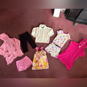 Girls Size 4 Various Branded Clothes 8 Pieces